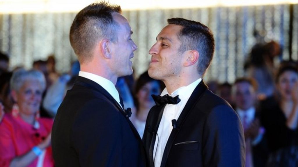super feminine shemales from Gary first gay couple wed in ca
