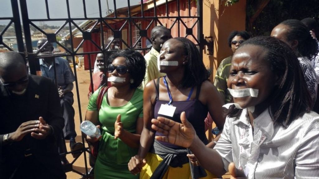 Uganda's Daily Monitor after police closure BBC News