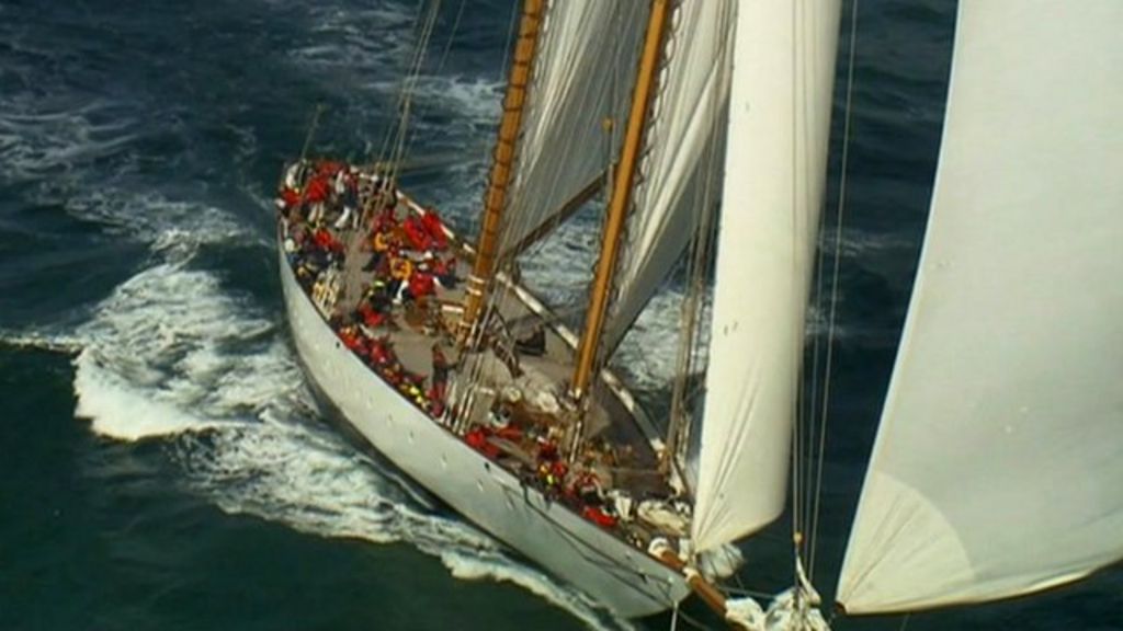 Isle of Wight's Round the Island Race sets sail BBC News