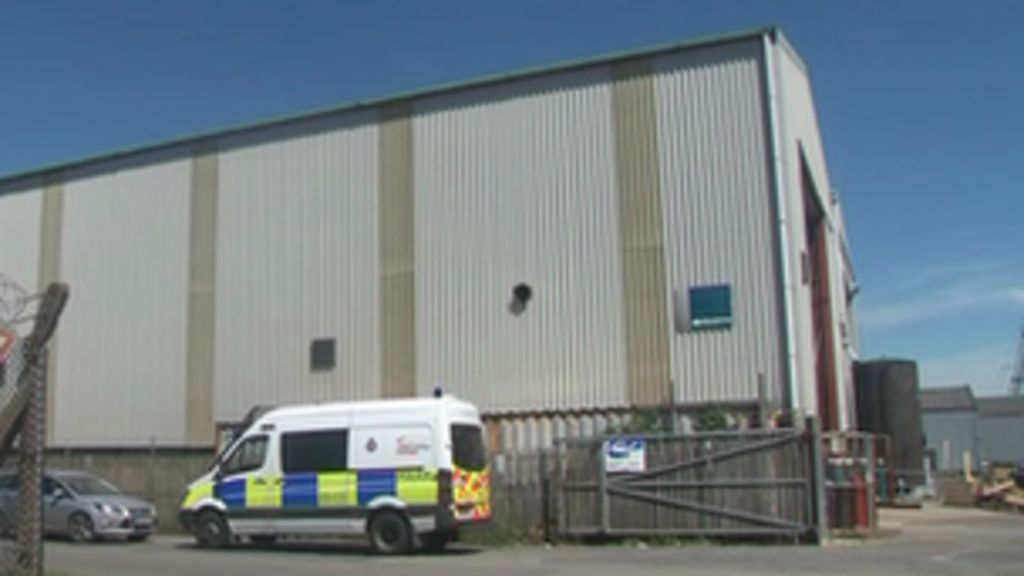 Man dies in hospital in fall from machinery at Pembroke Dock BBC News