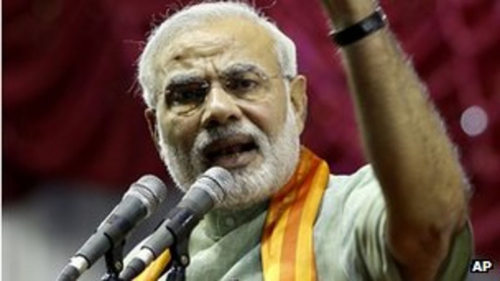 India Polls Bjp Star Narendra Modi To Lead Campaign Bbc News