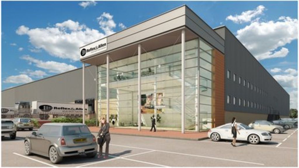 Bodelwyddan Hotpoint site Reflex & Allen's job plans BBC News