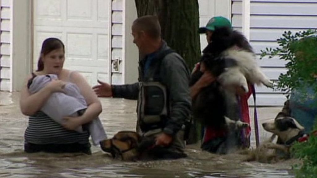Canada Floods Thousands Displaced In Alberta Bbc News