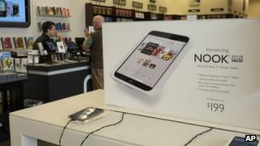 Barnes Noble Nook Sales Plunge Bbc News