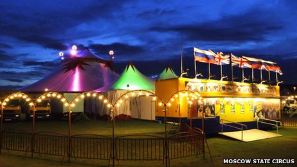 Inverness West Link: Moscow State Circus rolls into row - BBC News