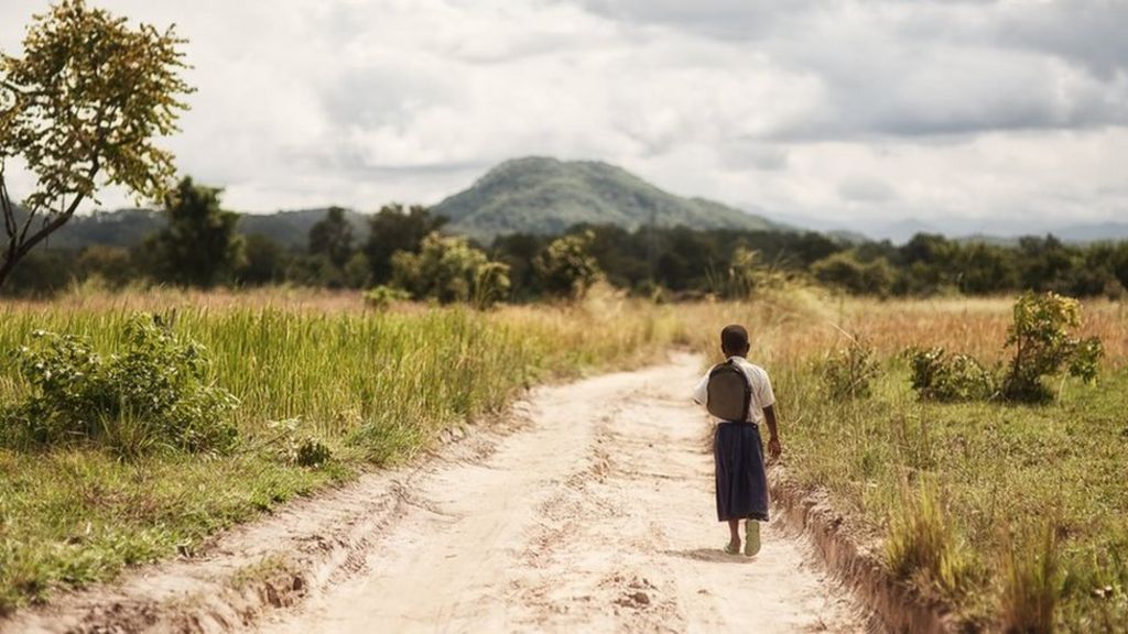 In pictures: Tanzanian girl's long walk to education - BBC News