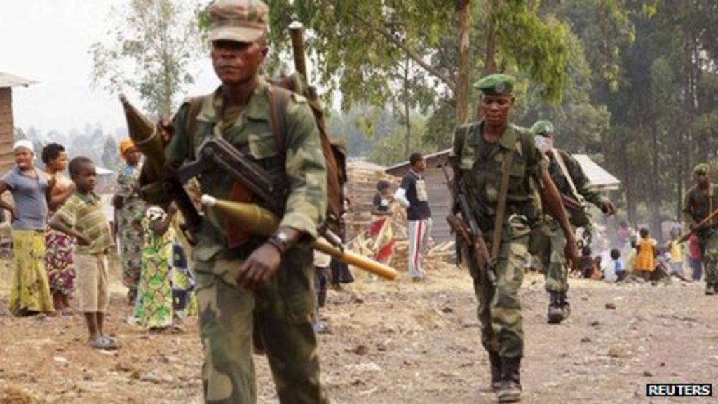 DR Congo M23 rebels battle army troops near Goma city - BBC News