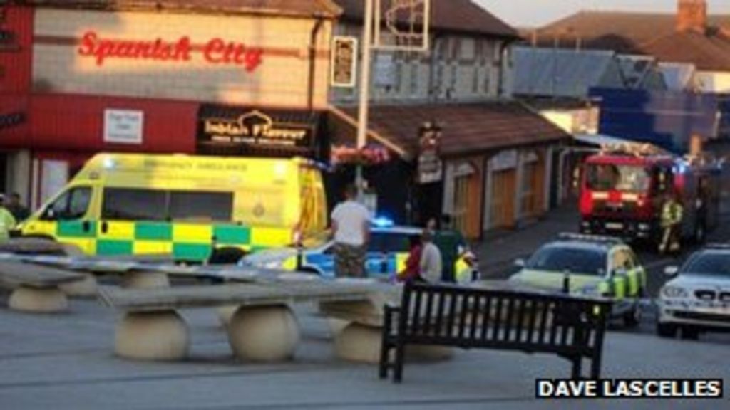 Man dies in arcade wall car crash in Mablethorpe BBC News