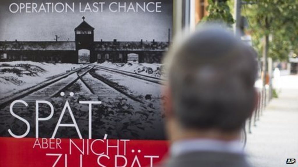 German Poster Campaign Launched To Find Surviving Nazis Bbc News