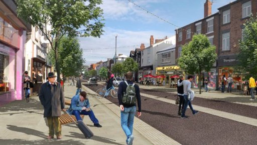 Chorley civic square 'masterplan' - BBC News