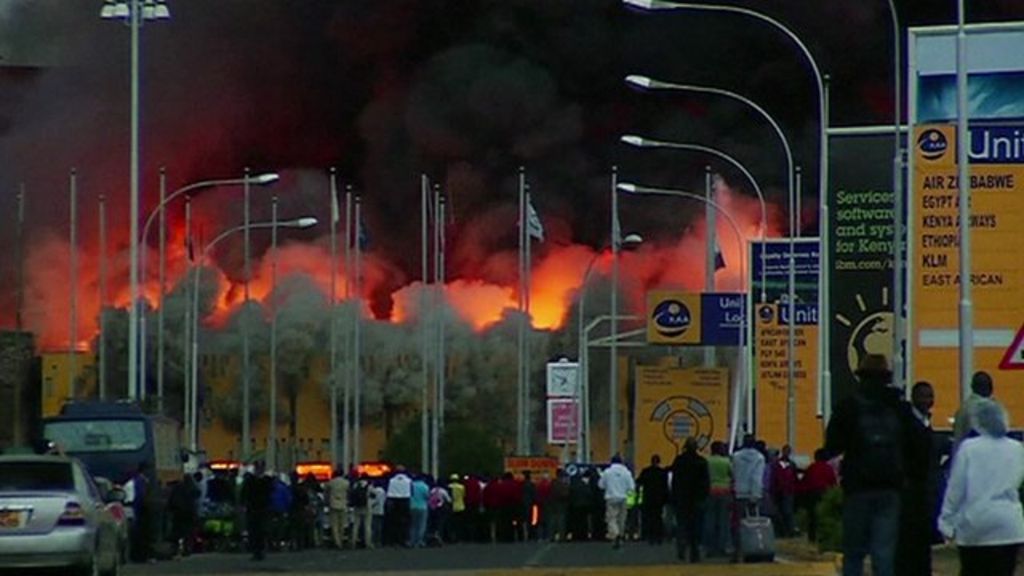 Major fire closes Nairobi airport
