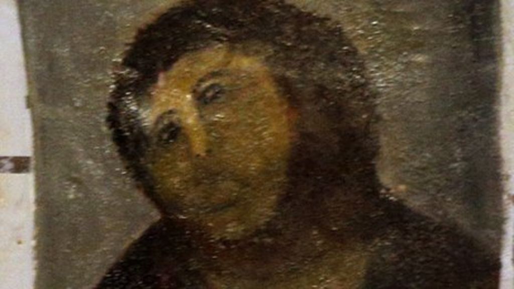 Spain 'Monkey Christ' painter 'stages exhibition' BBC News