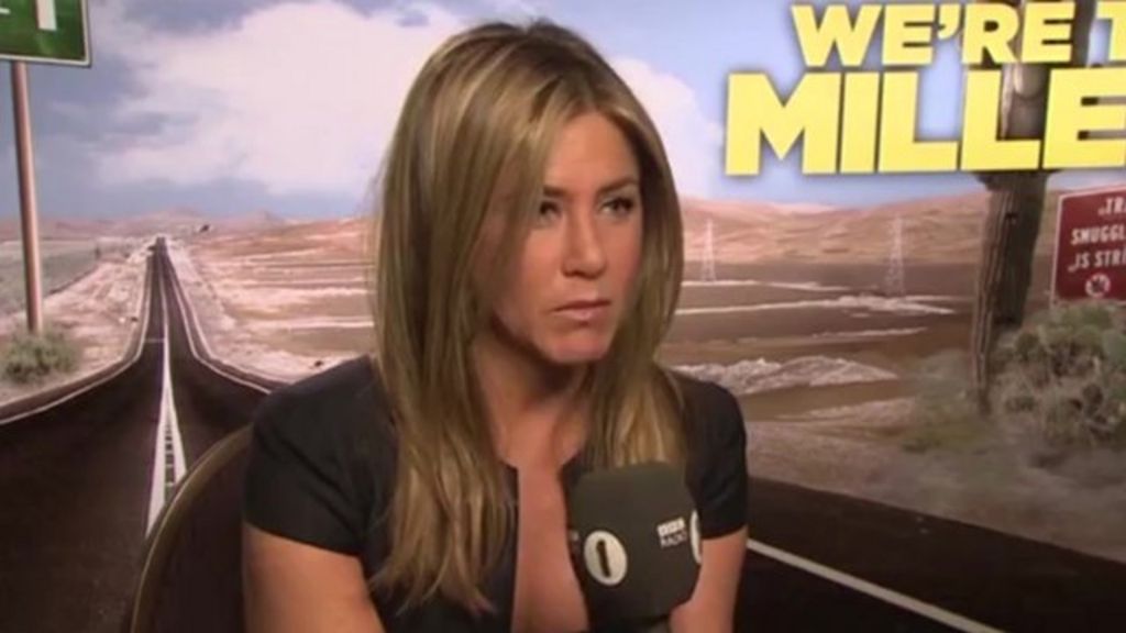 Jennifer Aniston's awkward interrogator BBC News