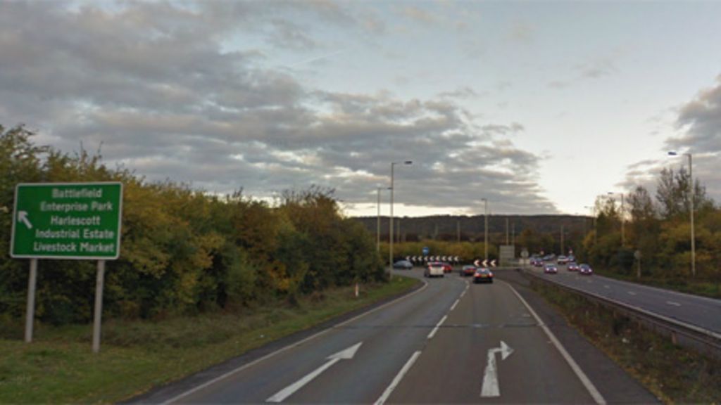 A5 in Shrewsbury to undergo £8.75m roundabout revamp - BBC News