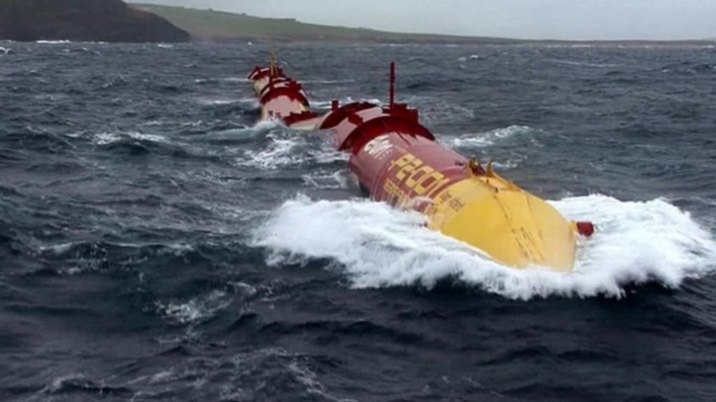 Orkney Marine Energy Tests Turn Waves Into Electricity Bbc News