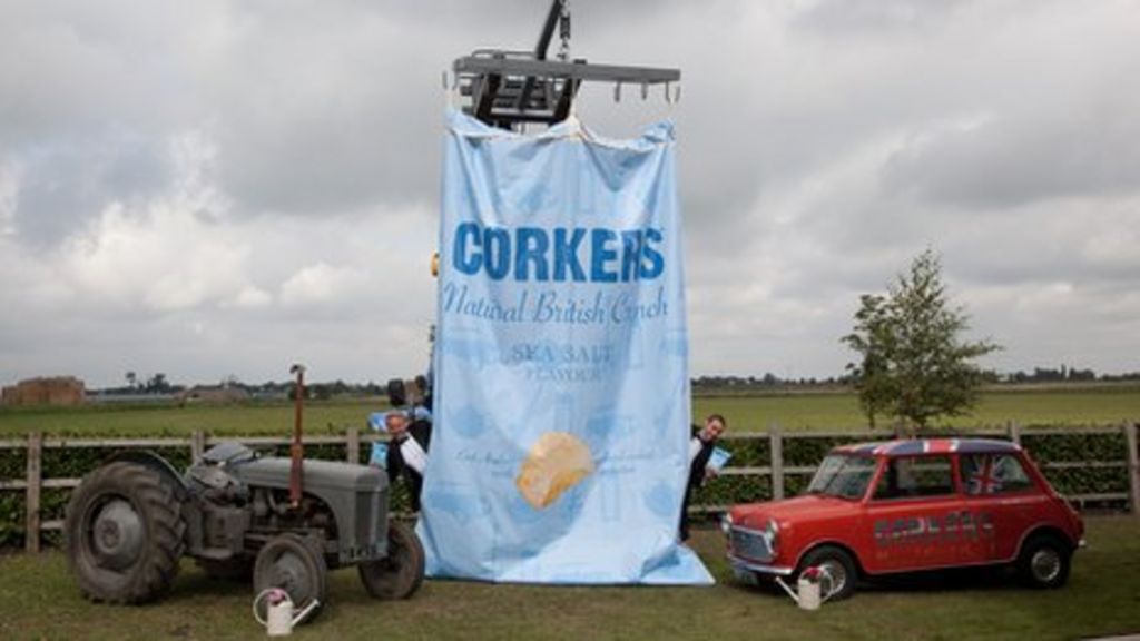 Cambridgeshire world record bid for biggest bag of crisps BBC News