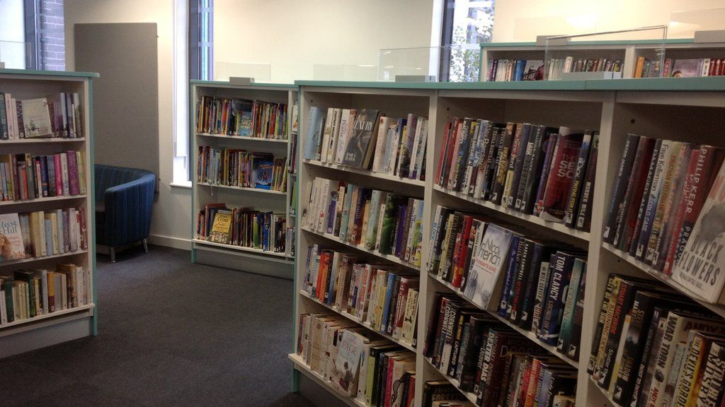 Dawley library reopens as part of Telford's Phoenix Academy - BBC News