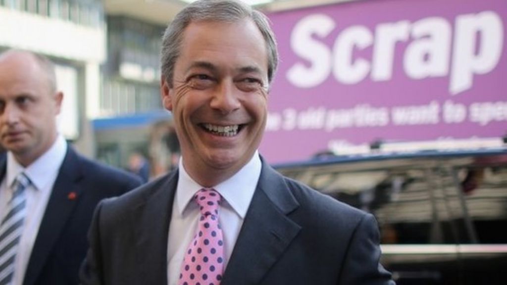 Nigel Farage Britain Would Prosper Outside Eu Bbc News