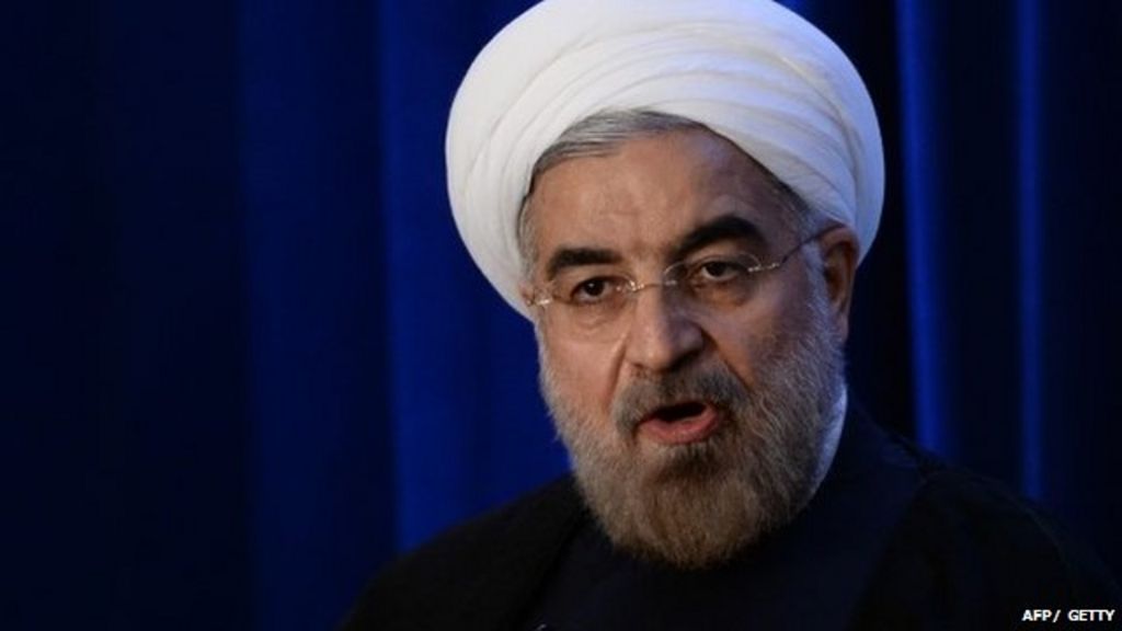 Live: Iranian president news conference in New York - BBC News