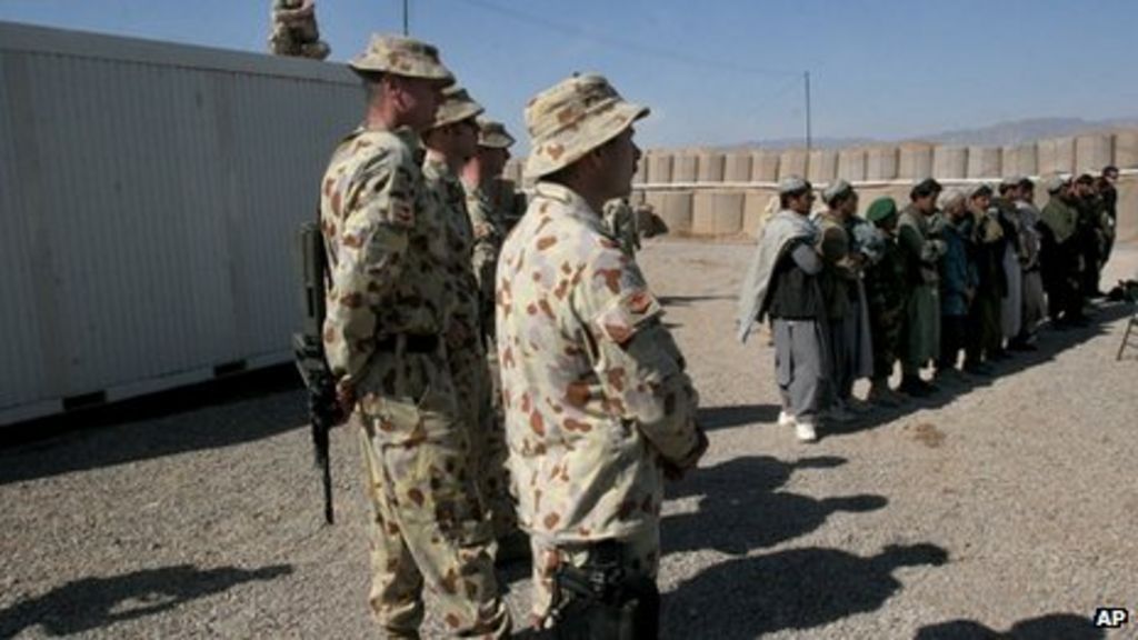 Australia troops leave Afghan base