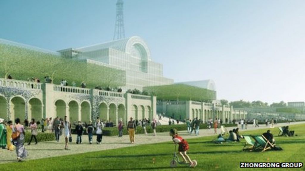 Crystal Palace £500m rebuild plans unveiled BBC News