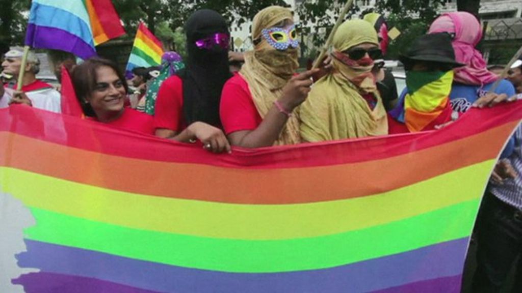 Indian Lgbt Community Holds Its First Pride March In Gujarat Bbc News 8388