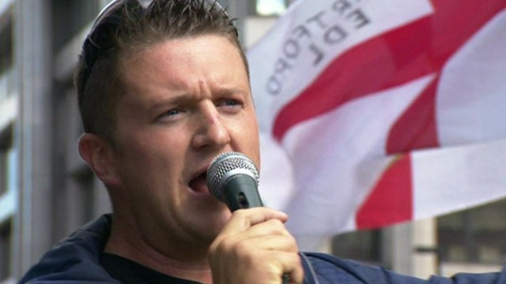 EDL leader Tommy Robinson quits BBC News