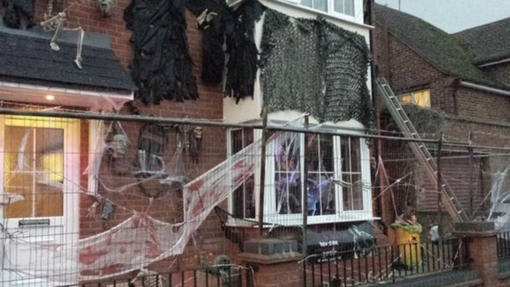  Halloween  display man I ve toned it down BBC News