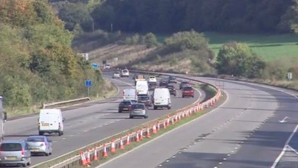 M5 crash Lorry driver dies near Bristol BBC News