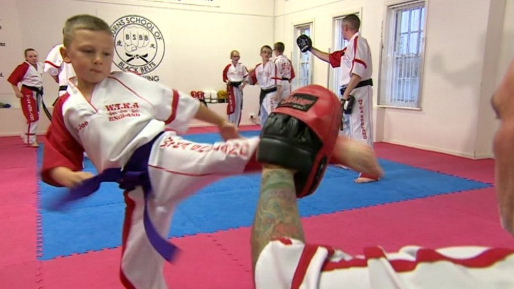 North Tyneside boy's 'unstoppable' martial arts talent BBC News
