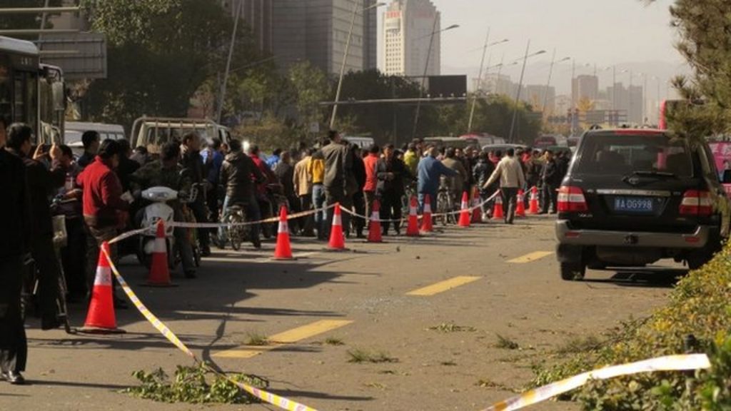 Blasts At China Regional Communist Party Office Kill One Bbc News