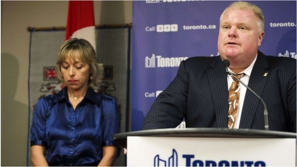 Toronto Mayor Rob Ford Apologises For Oral Sex Remarks Bbc News