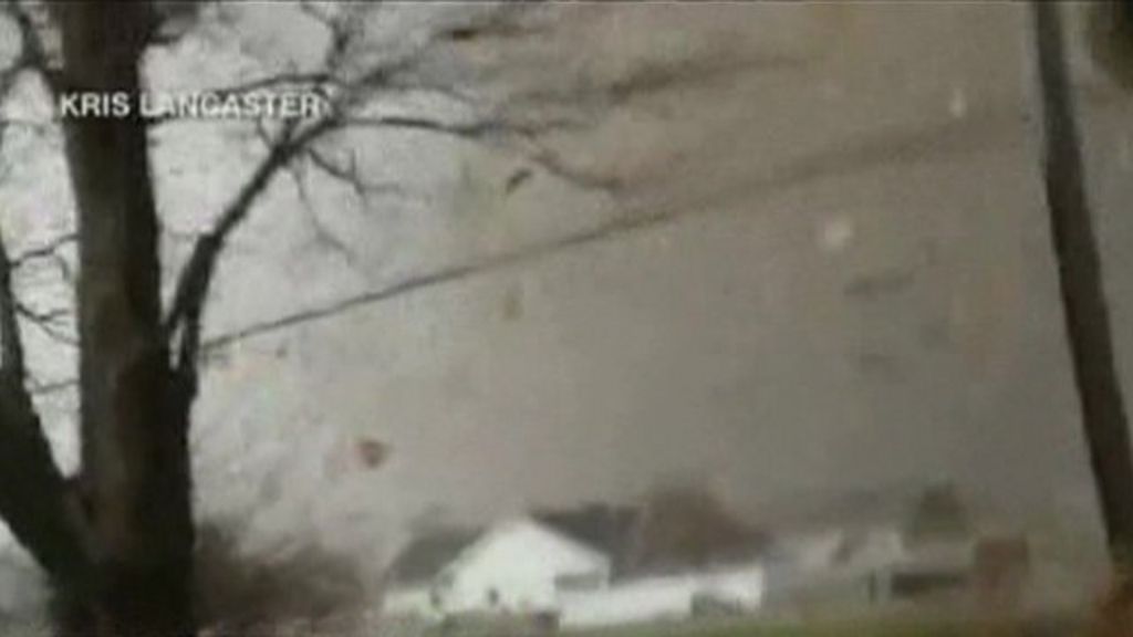 Deadly Tornadoes Hit Us Midwest States Bbc News