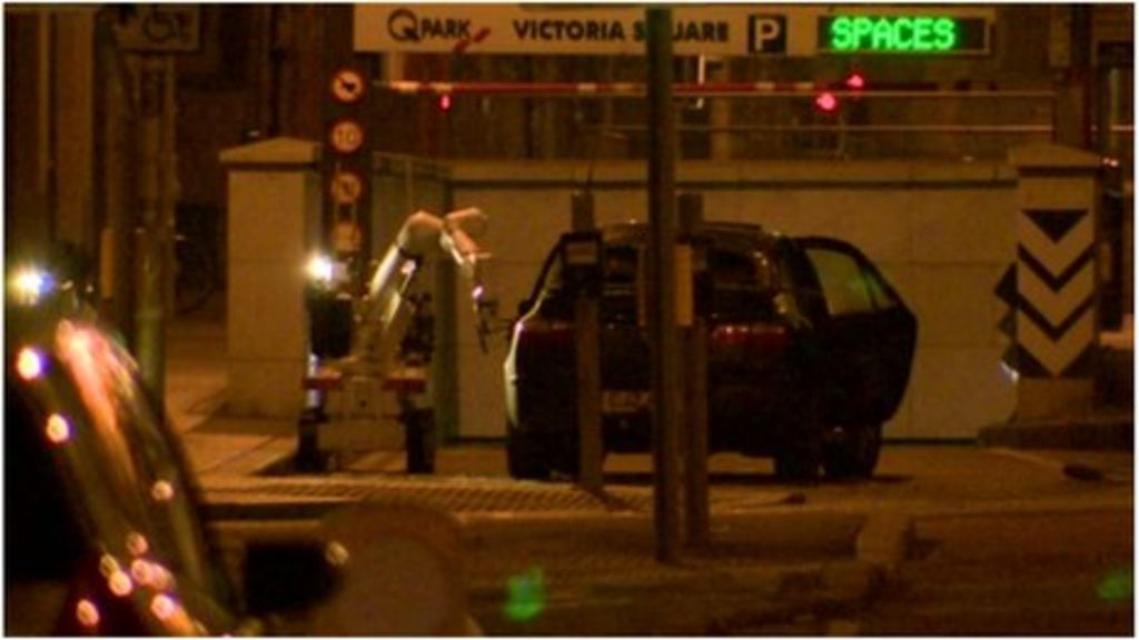 Belfast Victoria Square car bomb Two men arrested by police BBC News
