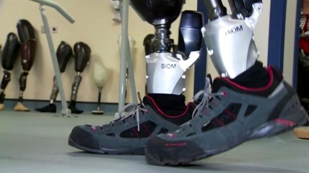 Prosthetic Limbs Give Military Amputees A New Lease Of Life - BBC News