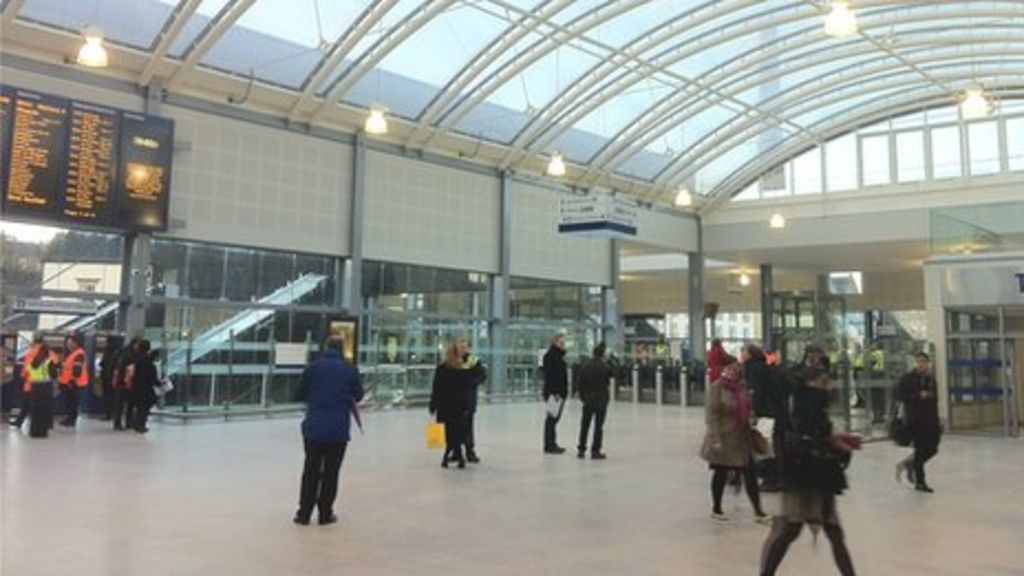 haymarket-station-officially-opened-by-transport-minister-bbc-news