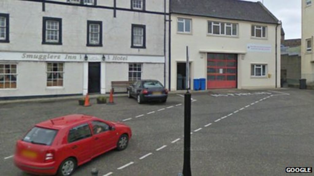 Arrest after Burntisland, Fife fire station breakin BBC News