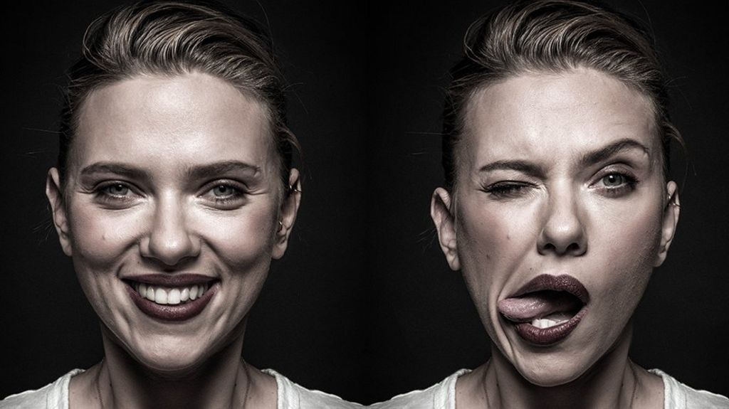 Изменить выражение лица на фото Bafta link for Somerset House photo exhibition - BBC News