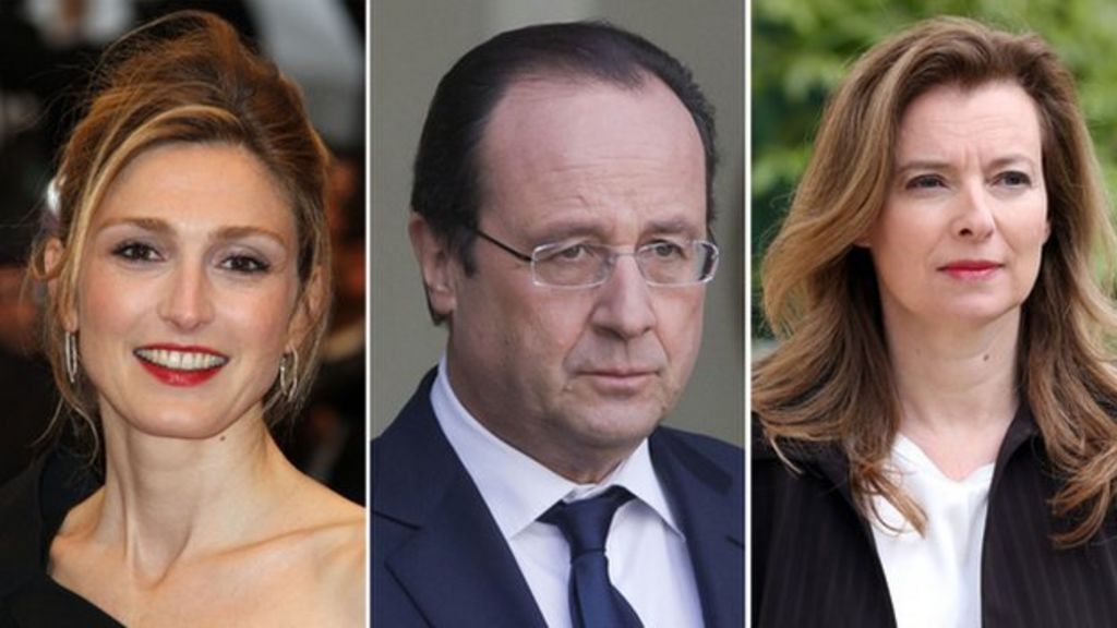 Hollande and Julie Gayet 'affair going for two years' - BBC News