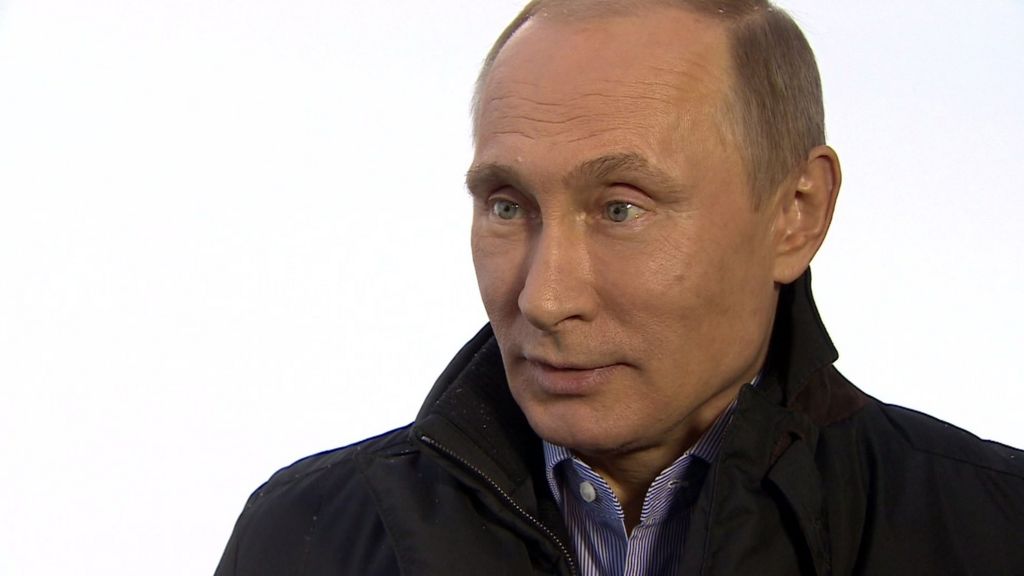 Vladimir Putin talks to the Andrew Marr Show BBC News