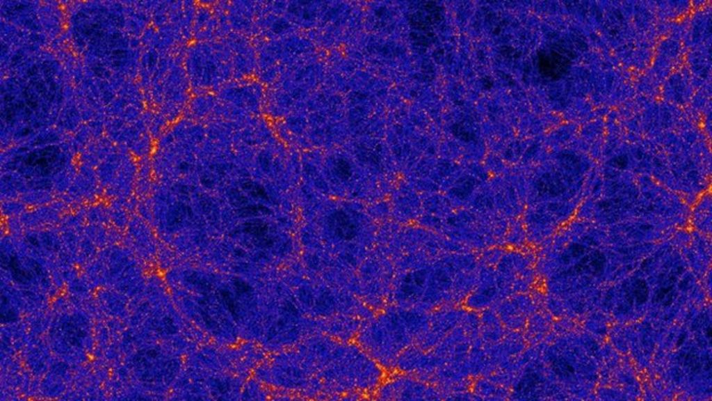 Cosmic 'web' seen for first time