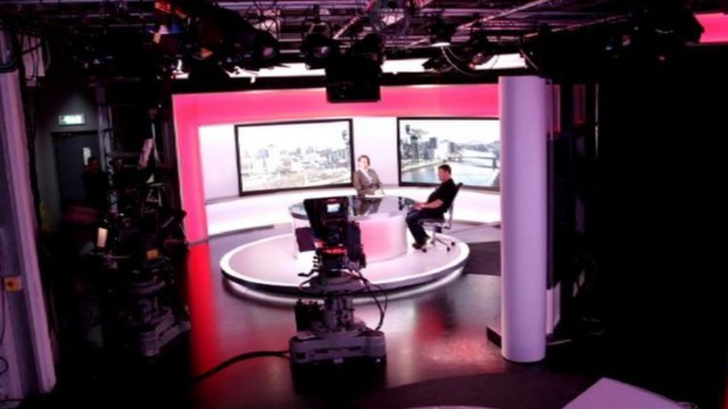 Reporting Scotland Studio Gets A New Look Bbc News