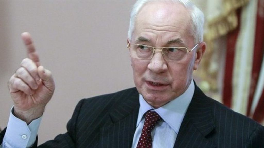 Mykola Azarov Ukraine Prime Minister Offers To Quit Bbc News