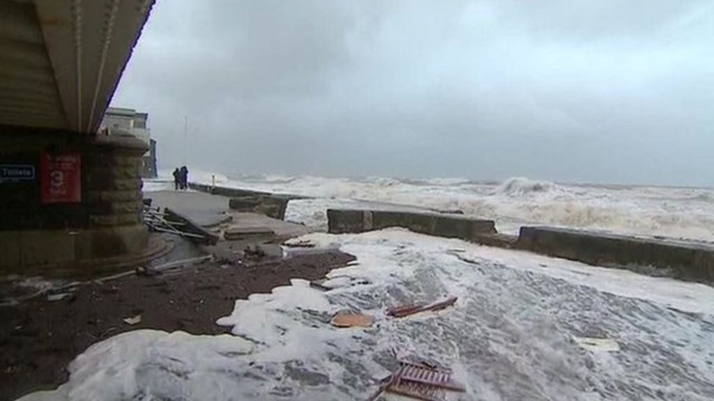 Devon And Cornwall Storm Causes Devastation Bbc News