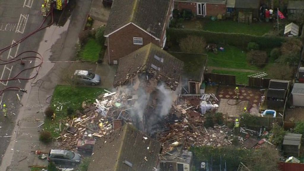 Clacton Gas Explosion Ten Injured And Houses Flattened Bbc News