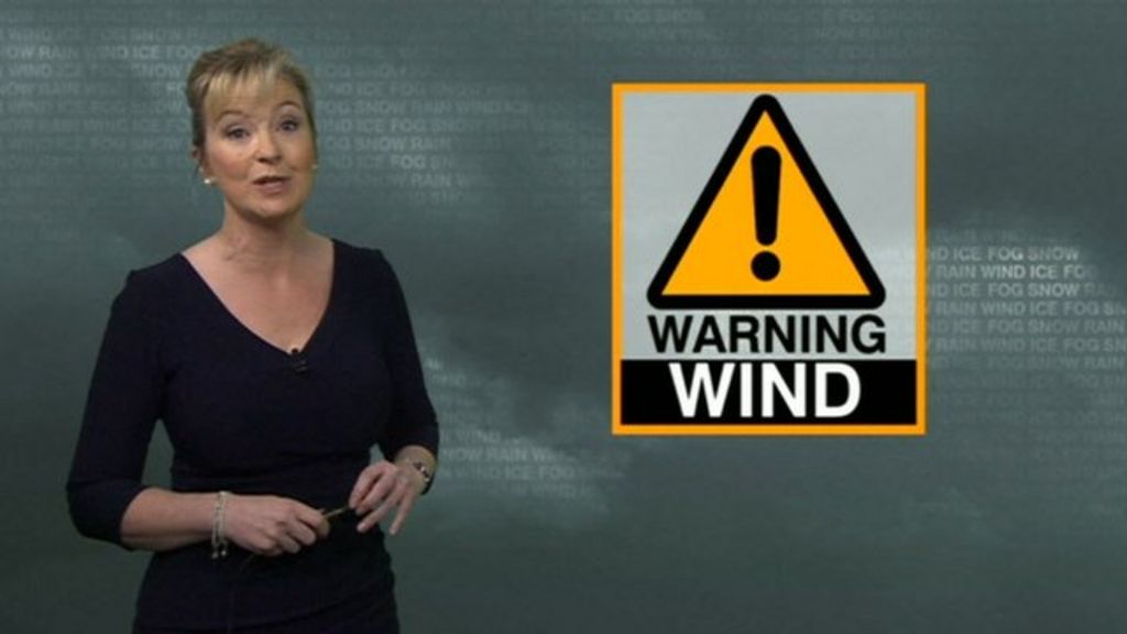 Uk Weather Forecast Wind Warning Bbc News