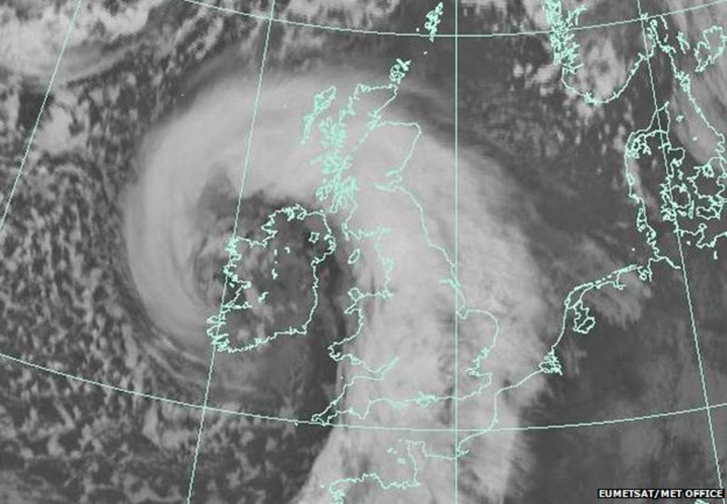 Uk Storms Mapping The Floods Bbc News