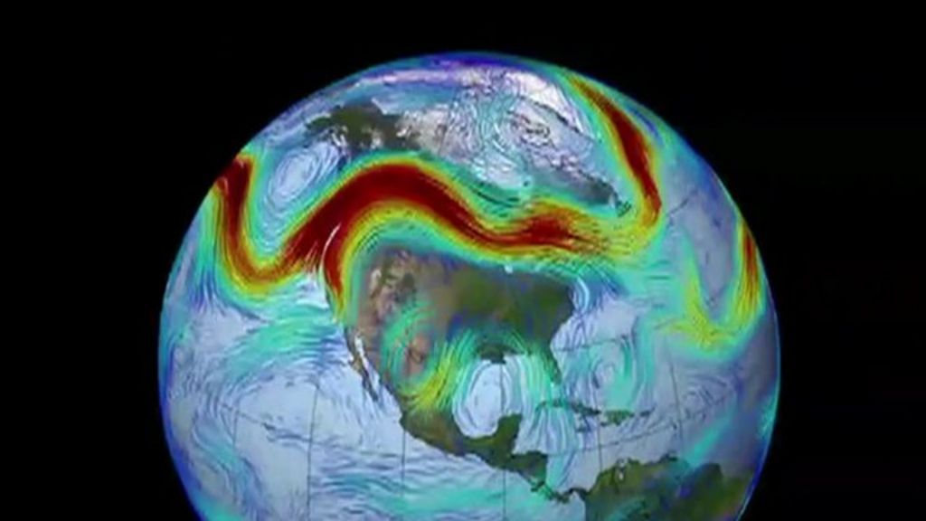 Wavier jet stream 'may drive weather shift' - BBC News