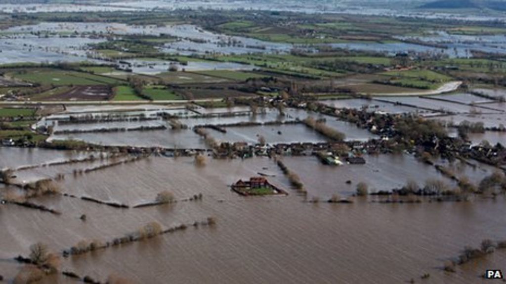 Somerset Levels Flooding Police To Patrol In Lifeboats Bbc News 