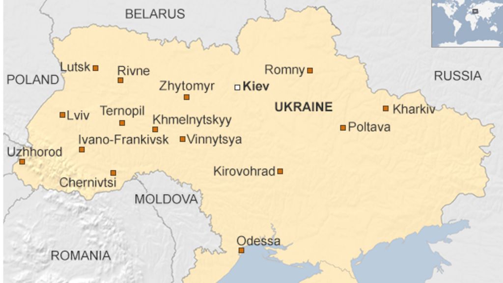 Ukrainian Unrest Spreads Both East And West c News